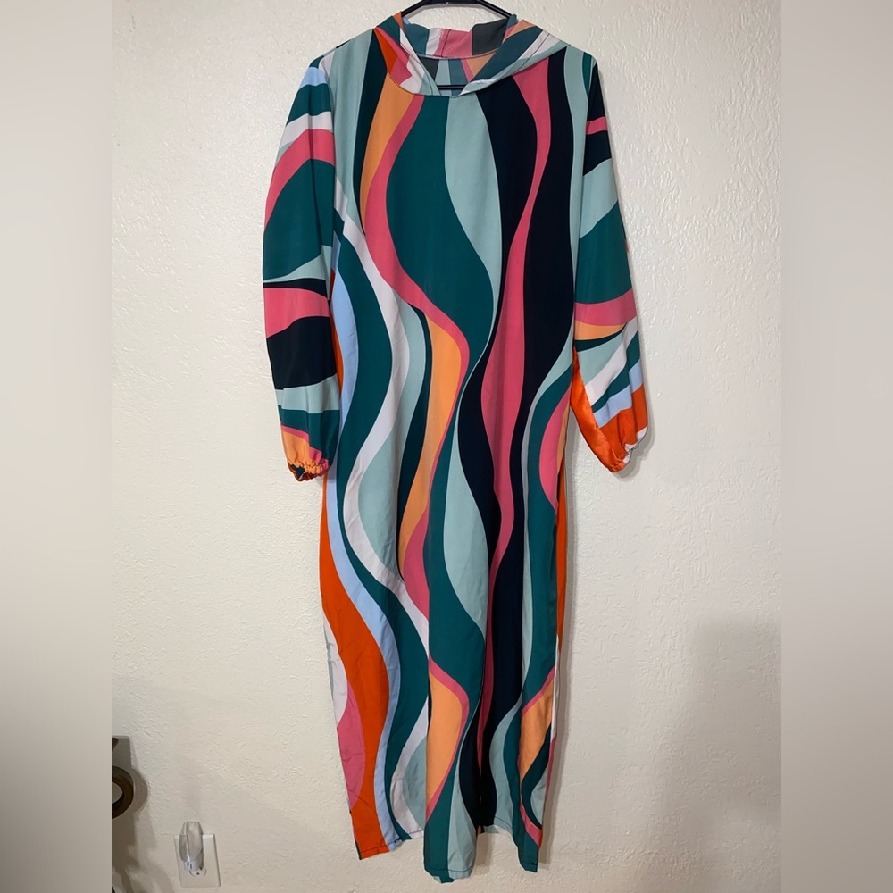 Multicolor Striped Women's Dress